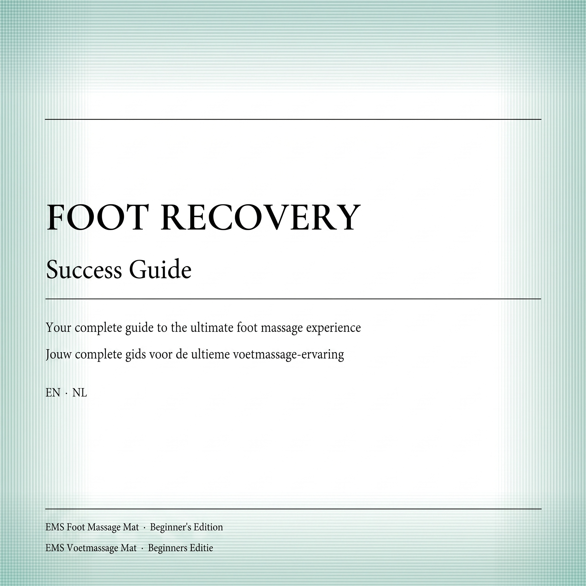 Elzaran™ Foot Recovery Guide