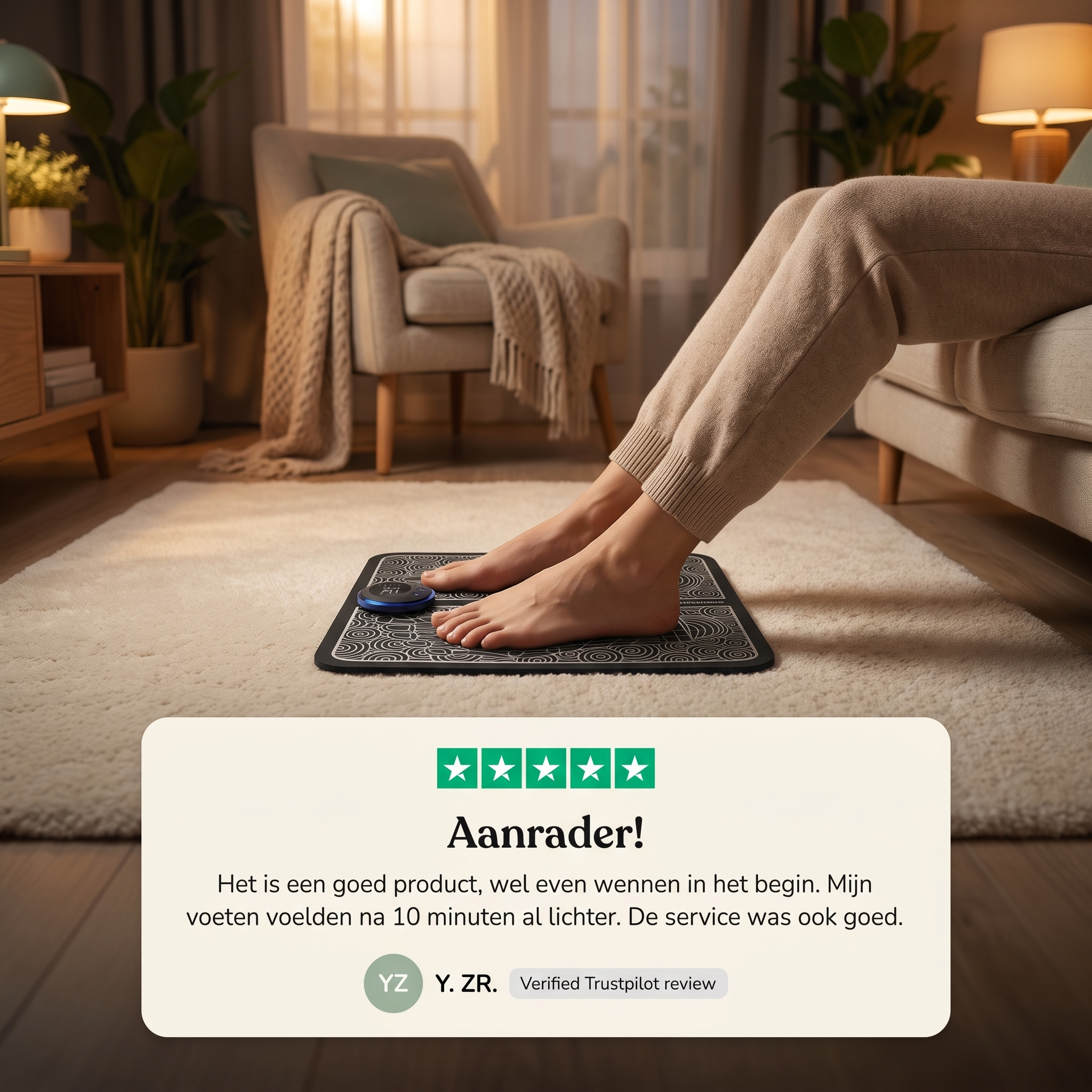 Elzaran™ Foot Recovery — THE SOLUTION FOR HEAVY, TIRED FEET