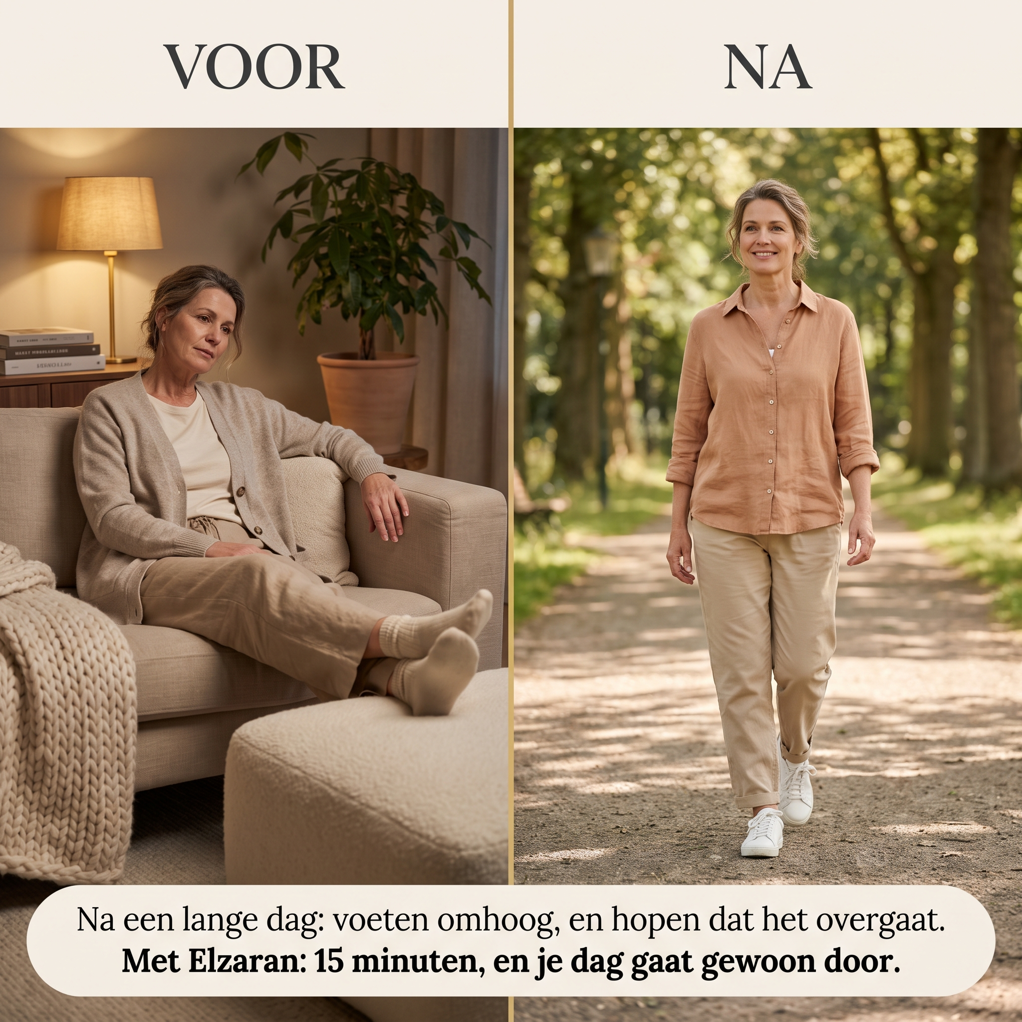 Elzaran™ Foot Recovery — THE SOLUTION FOR HEAVY, TIRED FEET
